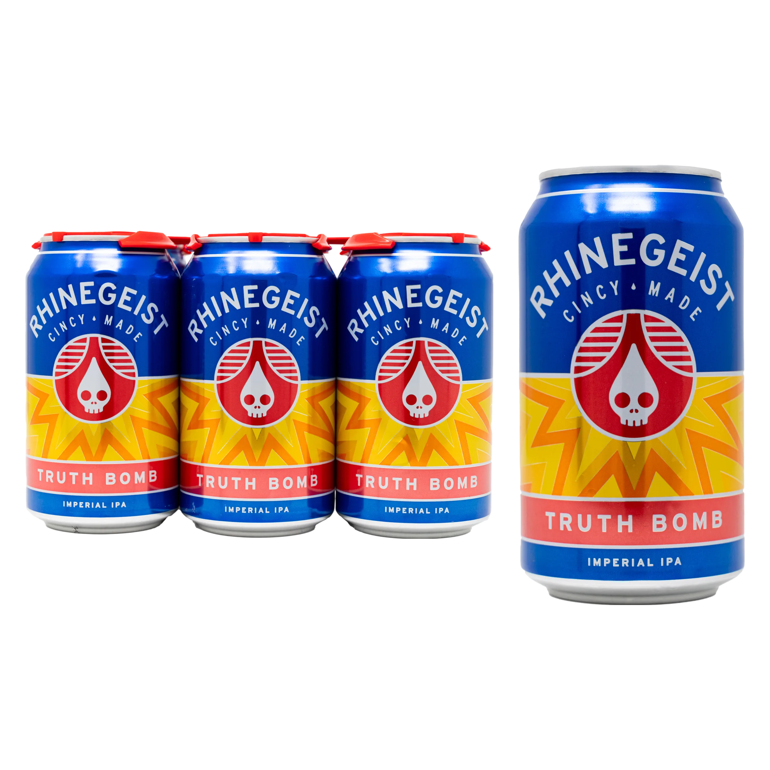Rhinegeist Truth Bomb Imperial IPA 6pk Cans 9.5% ABV