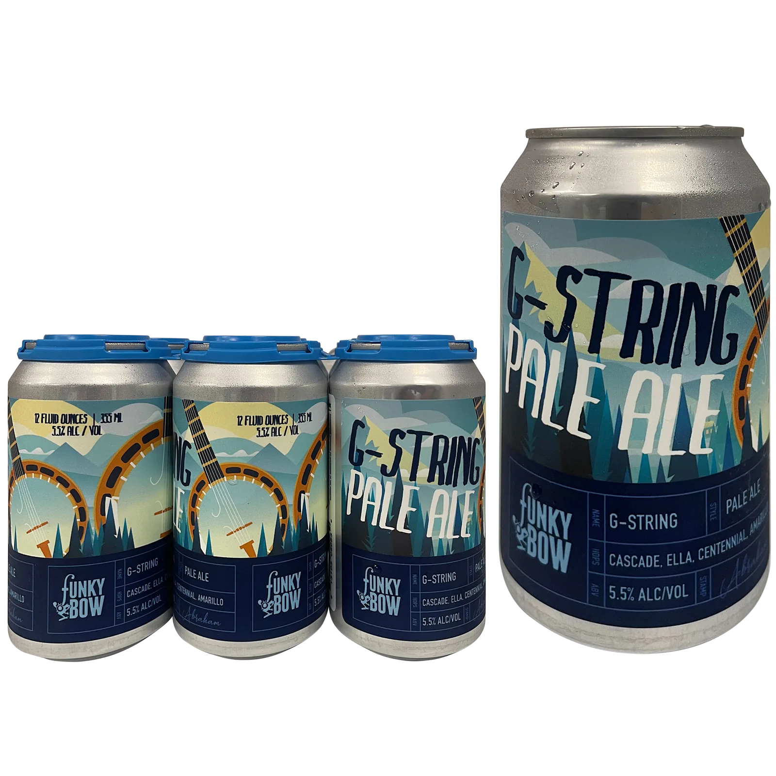 Funky Bow G String 6pk Can 5% ABV
