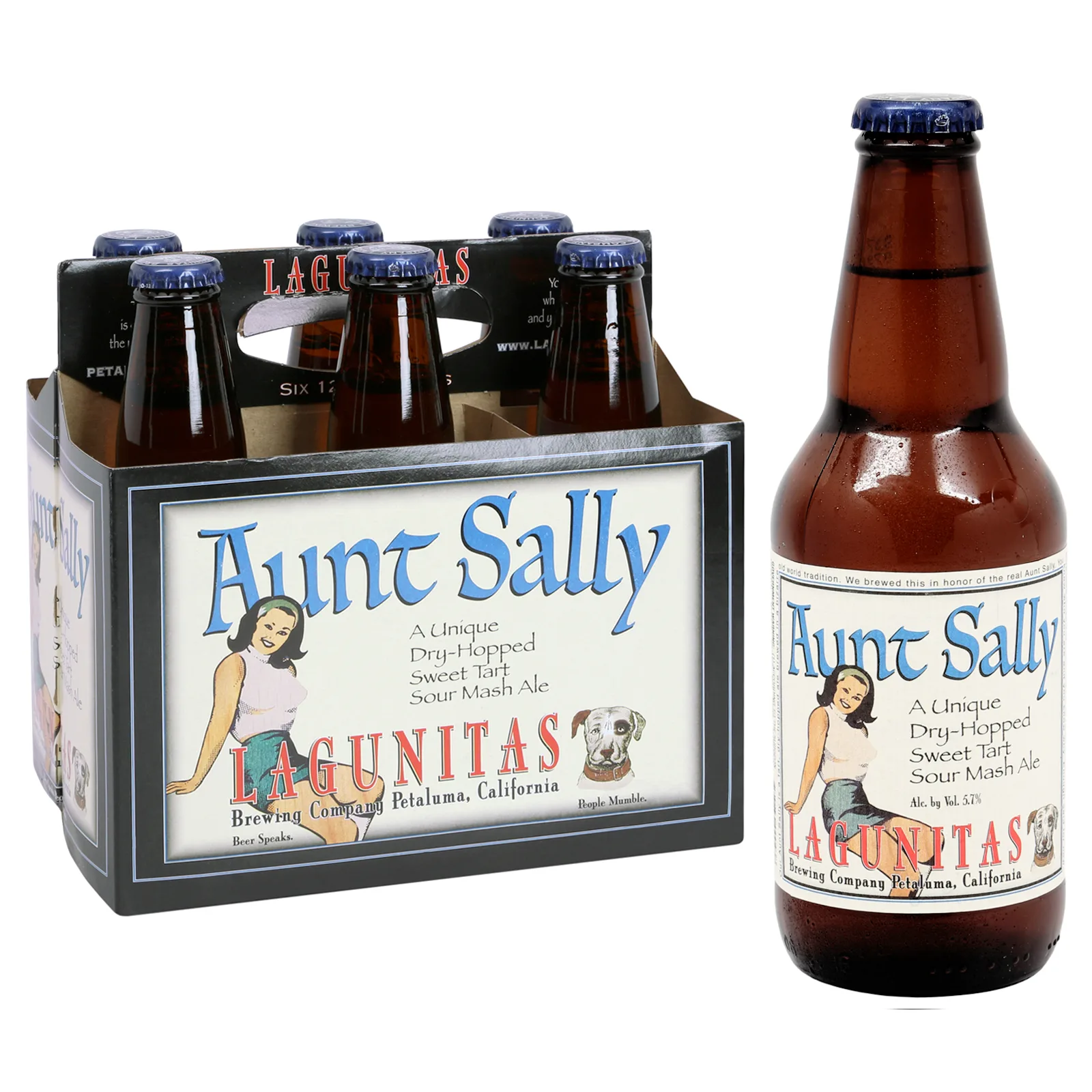 Lagunitas Aunt Sally 6 Pack Bottles