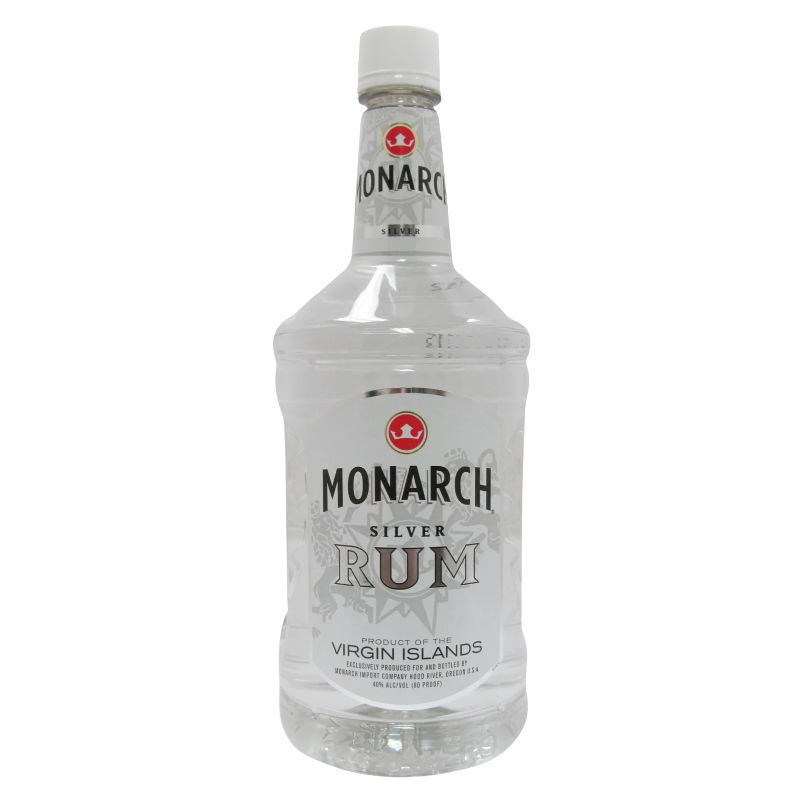 Monarch Rum Silver Plastic