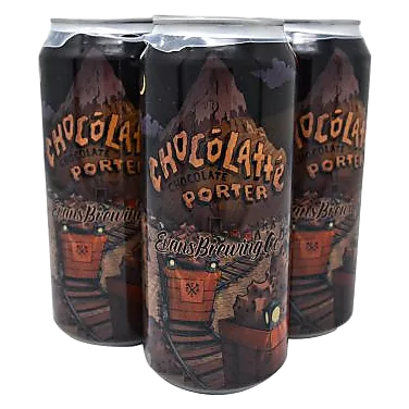 Evans Brewing Chocolatte Chocolate Porter (4PKC 16 OZ
