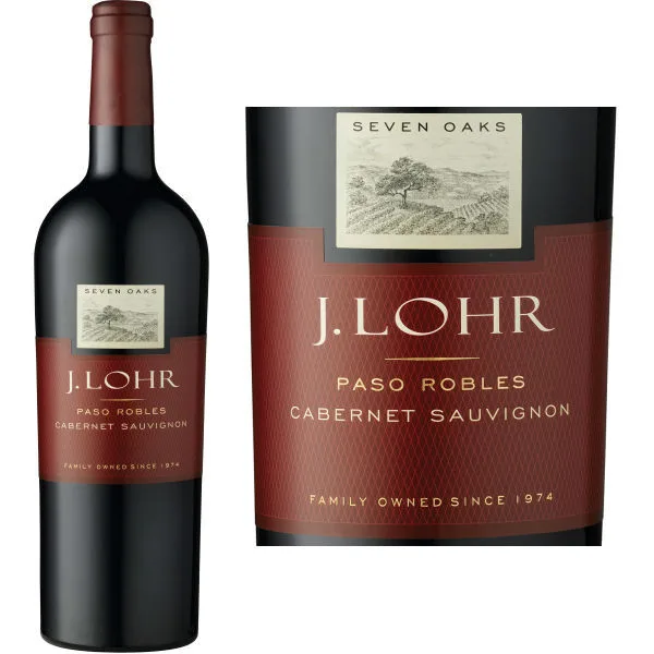 J Lohr Seven Oaks Paso Robles Cabernet 2021