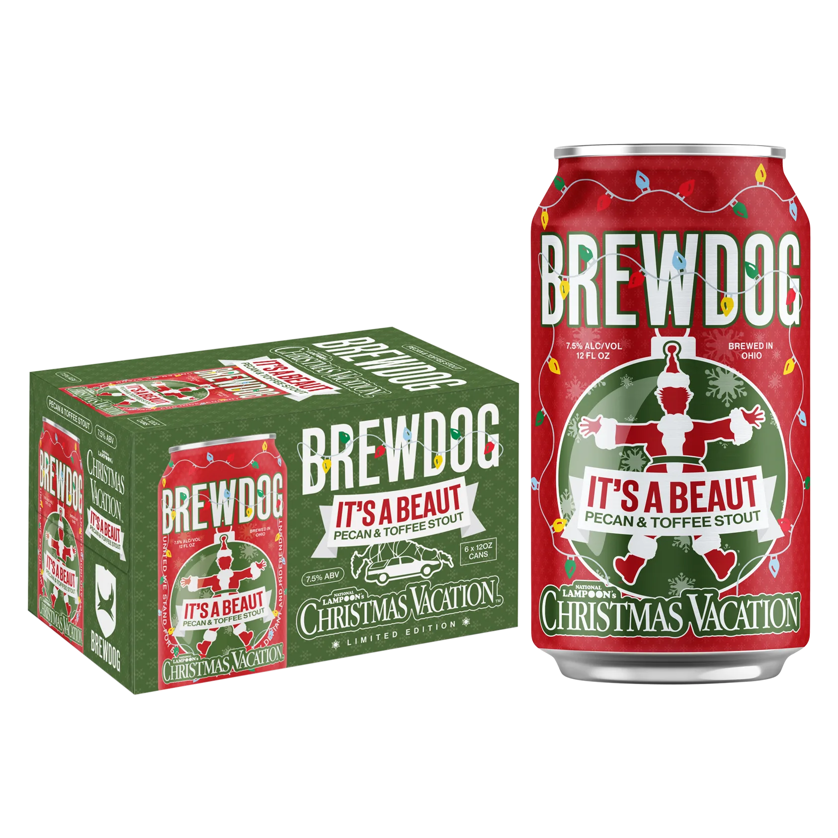 BrewDog Christmas Vacation Stout 6pk Can 7.5% ABV