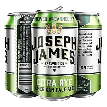 Joseph James Citra Rye 6pkc (6PKC