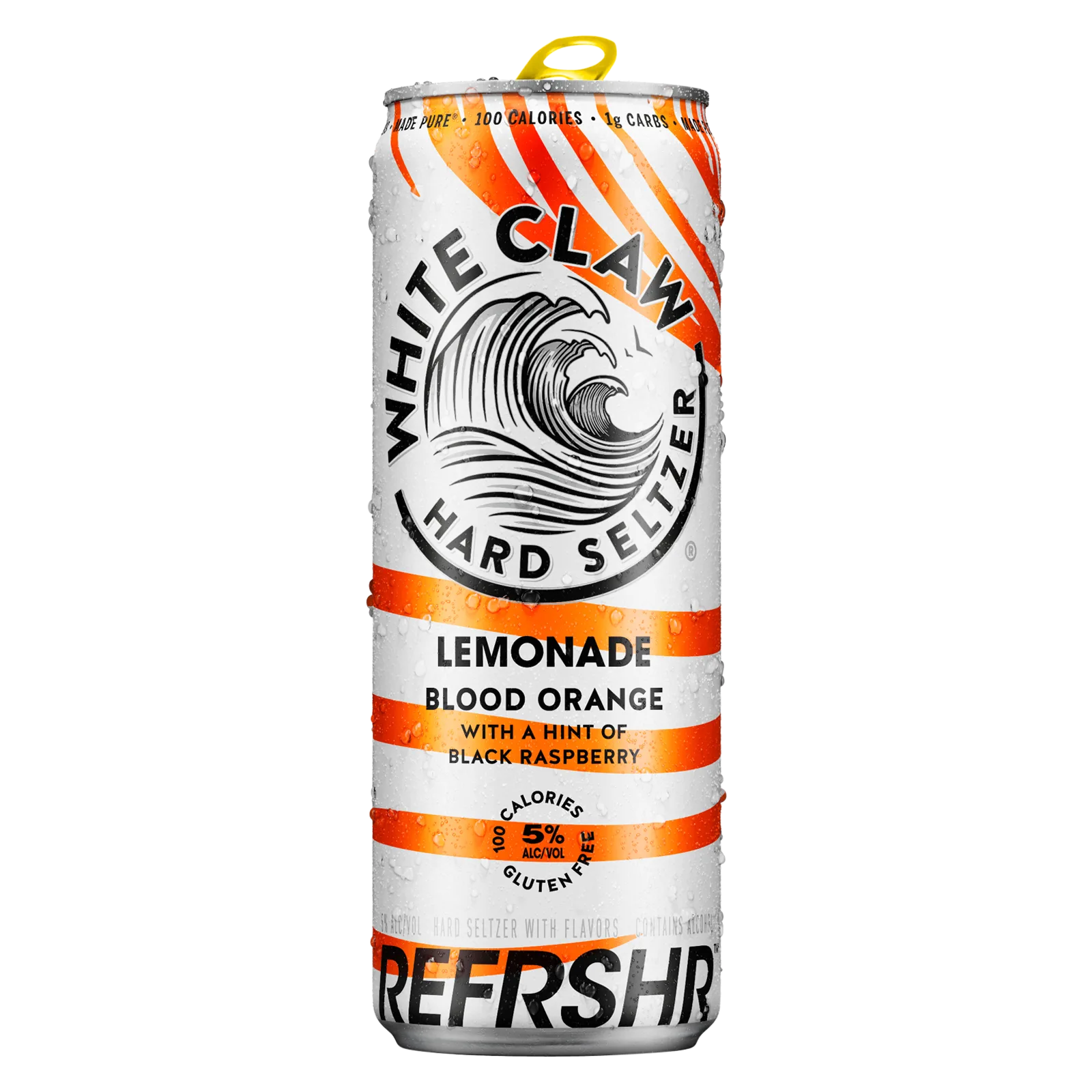 White Claw REFRSHR Lemonade Blood Orange with a hint of Black Raspberry Single 12oz Can 5.0% ABV