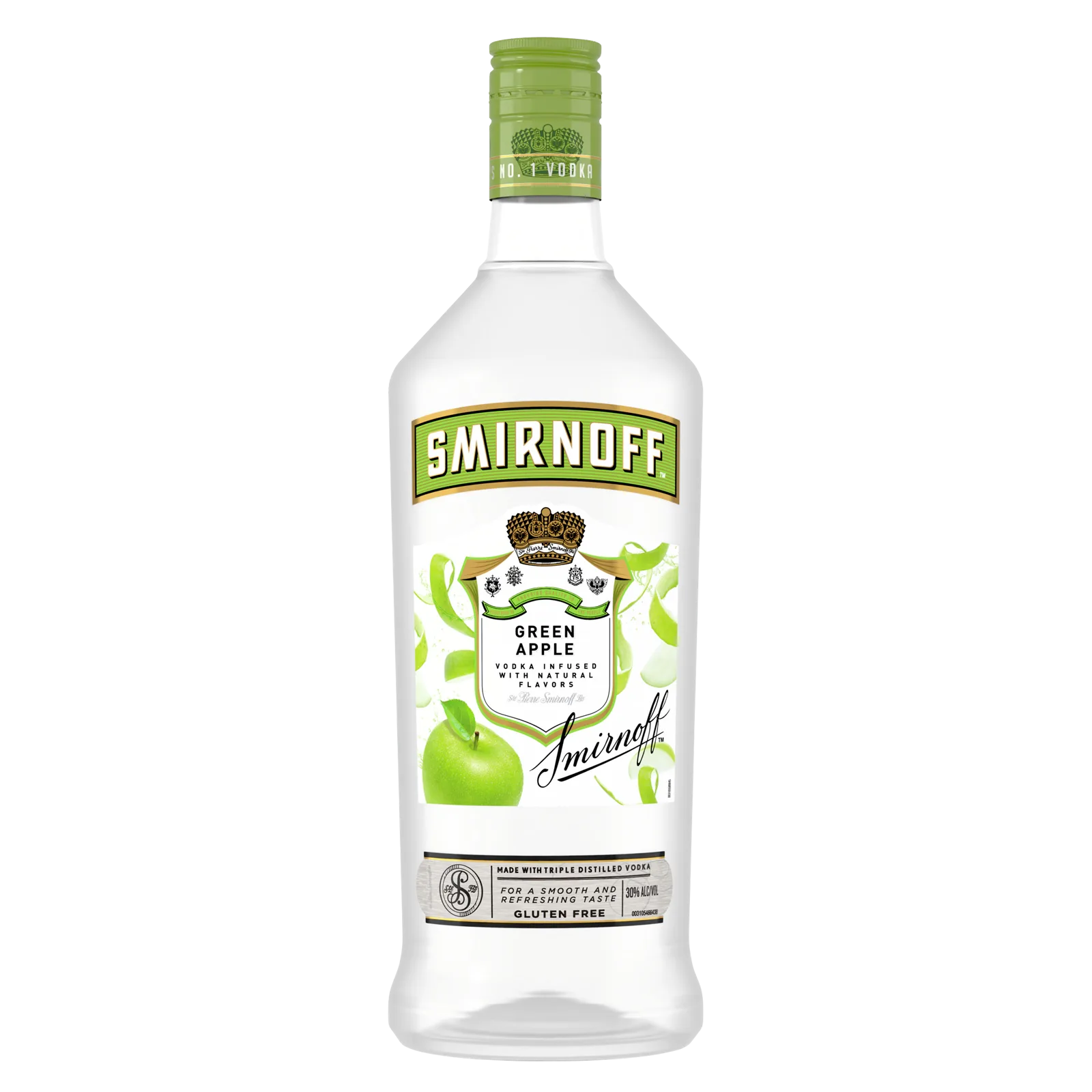 Smirnoff Green Apple Vodka PET (60 proof