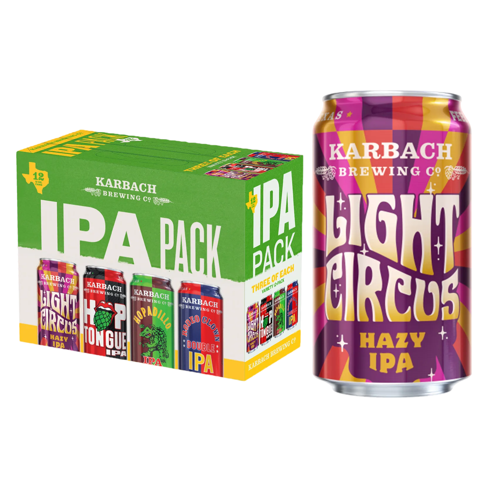 Karbach Brewing IPA Variety Pack 12pk Can