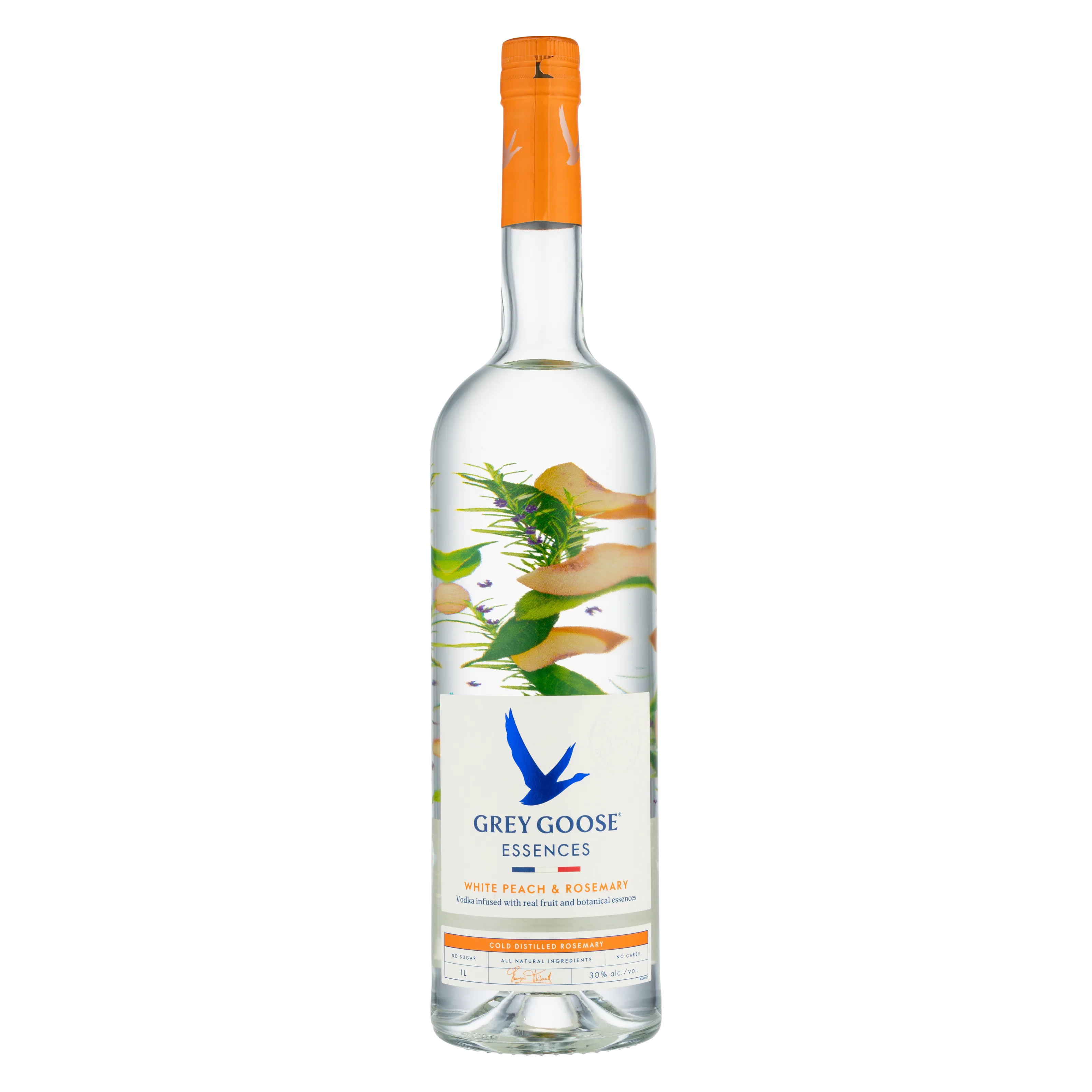 Grey Goose Essences White Peach & Rosemary Vodka 1L (60 Proof)