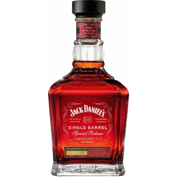 Jack Daniels Special Release 2025 Single Barrel Tanyard Hill Tennessee Rye Whiskey 700Ml