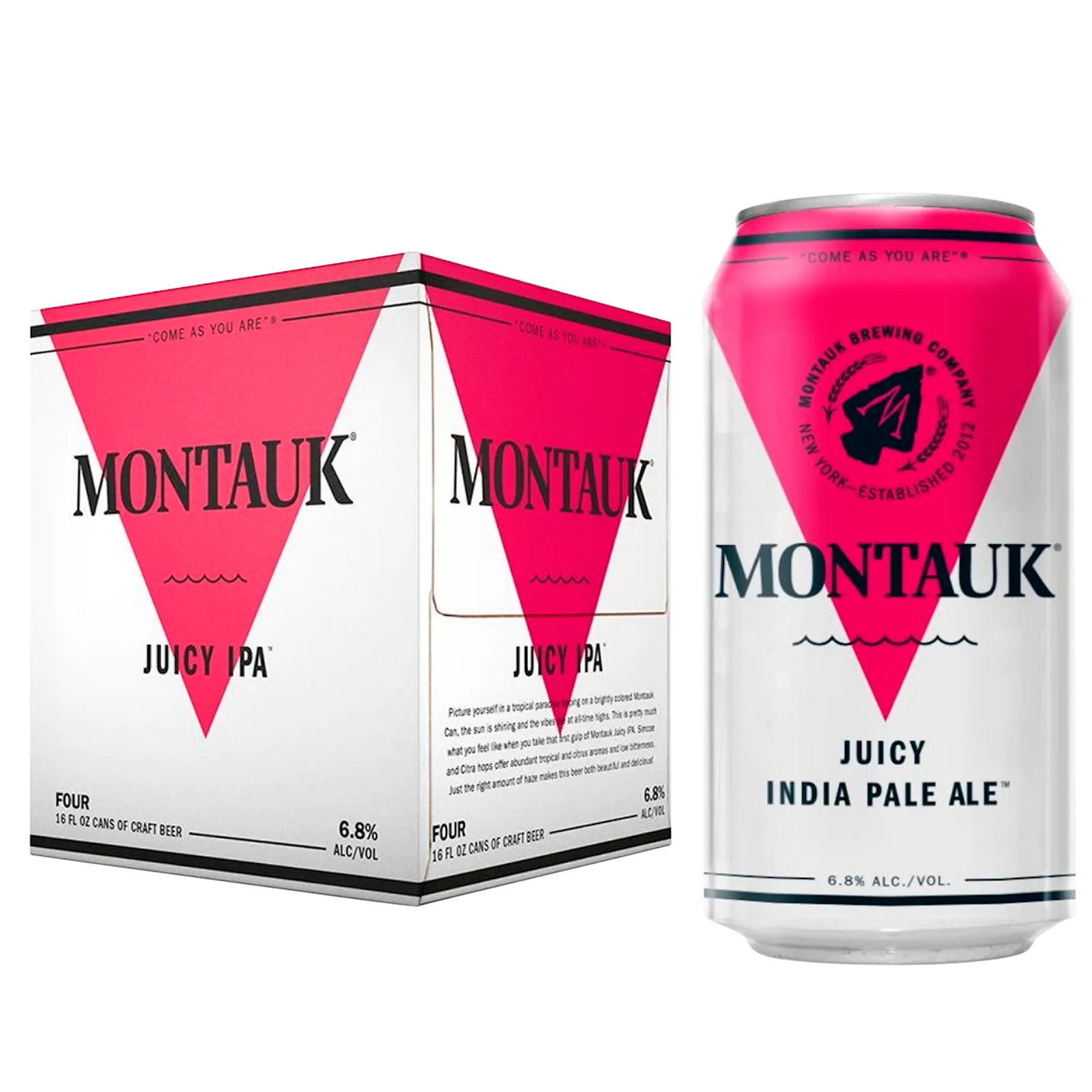 Montauk Juicy IPA 4pk 16oz Can 6.8% ABV