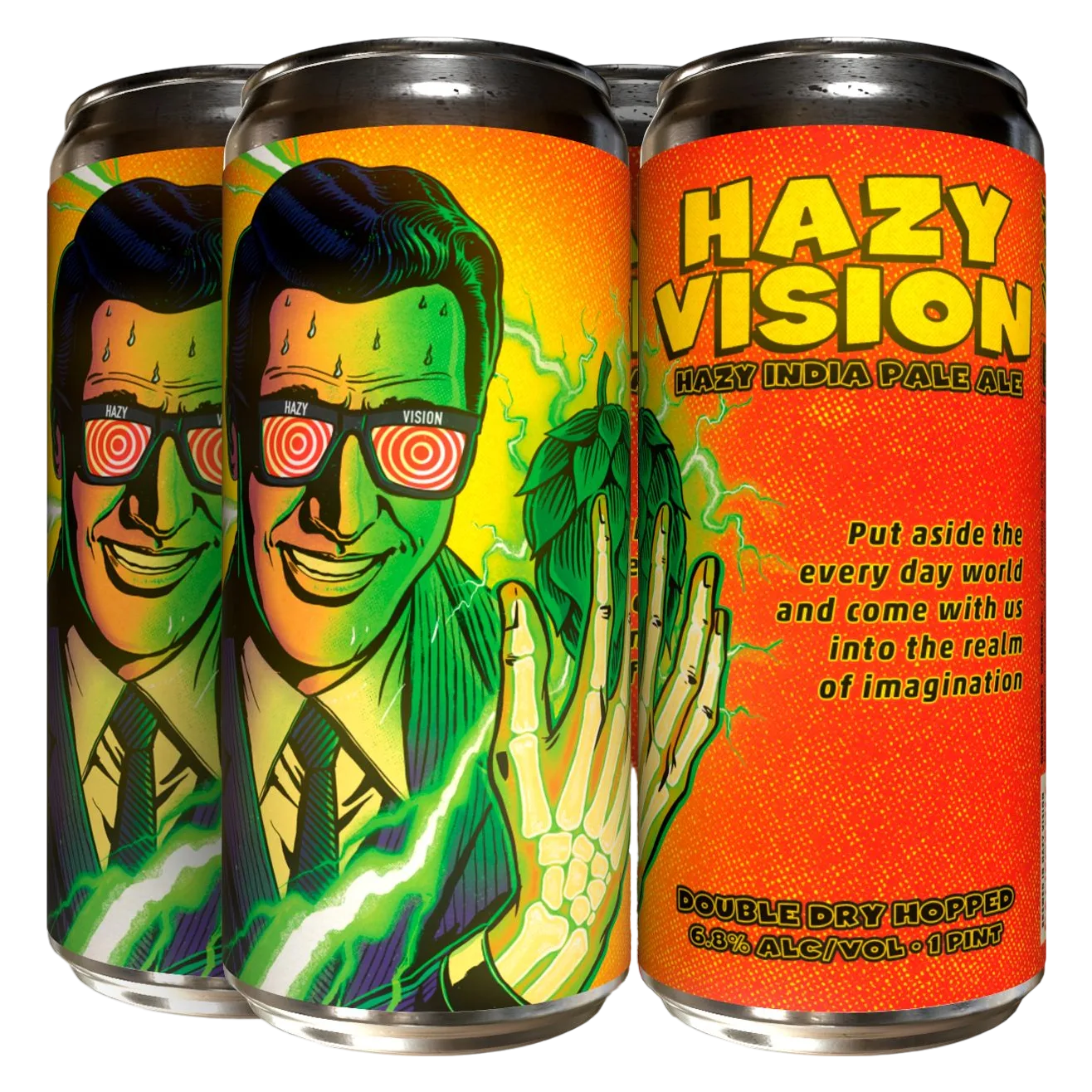 Paperback Brewing Hazy Vision IPA 4pk