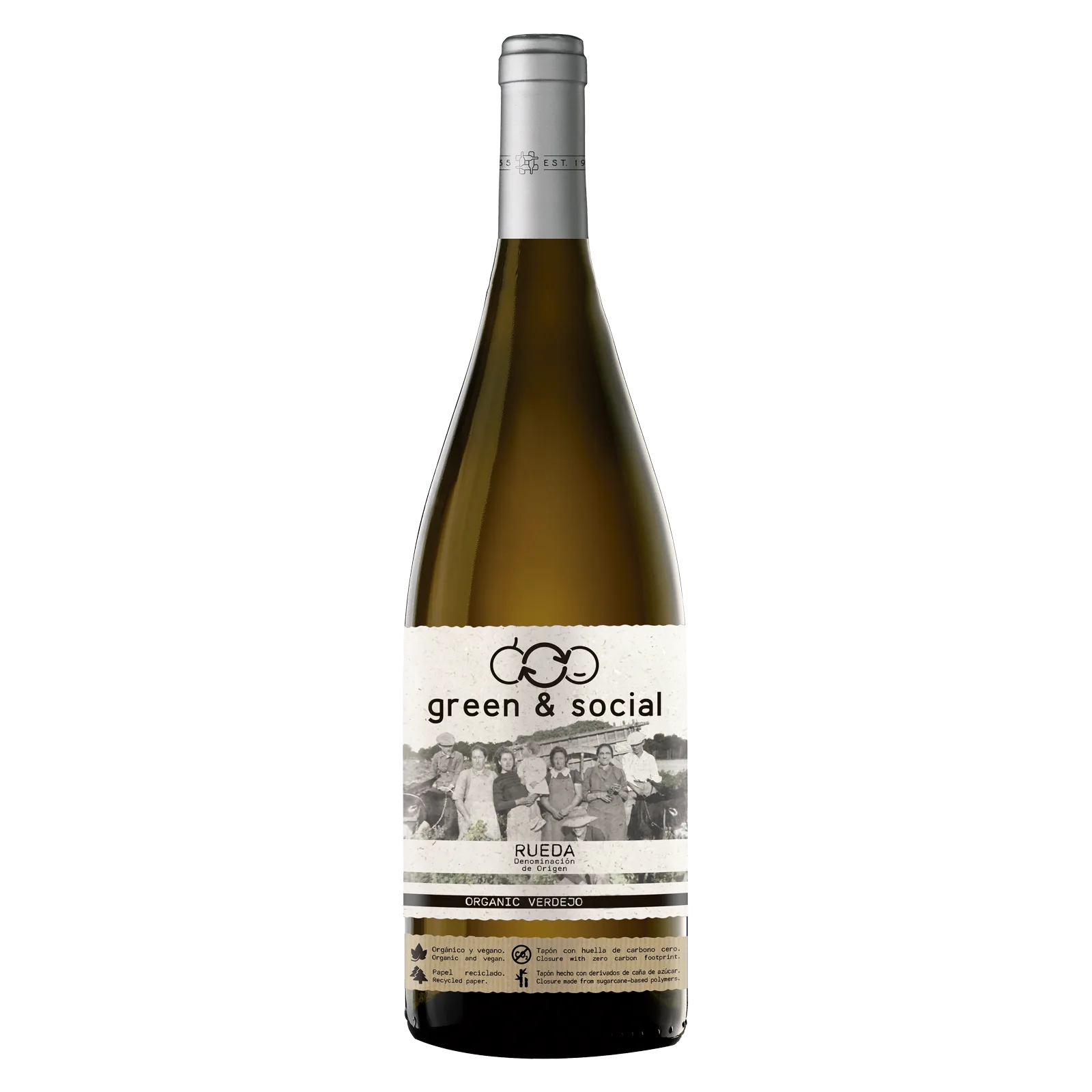 Green & Social Rueda 750ml 14.1% ABV