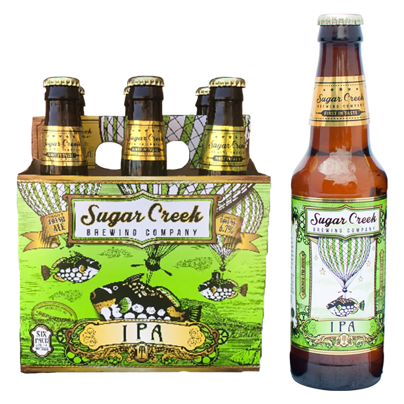 Sugar Creek IPA 6pk Btl 6.7% ABV