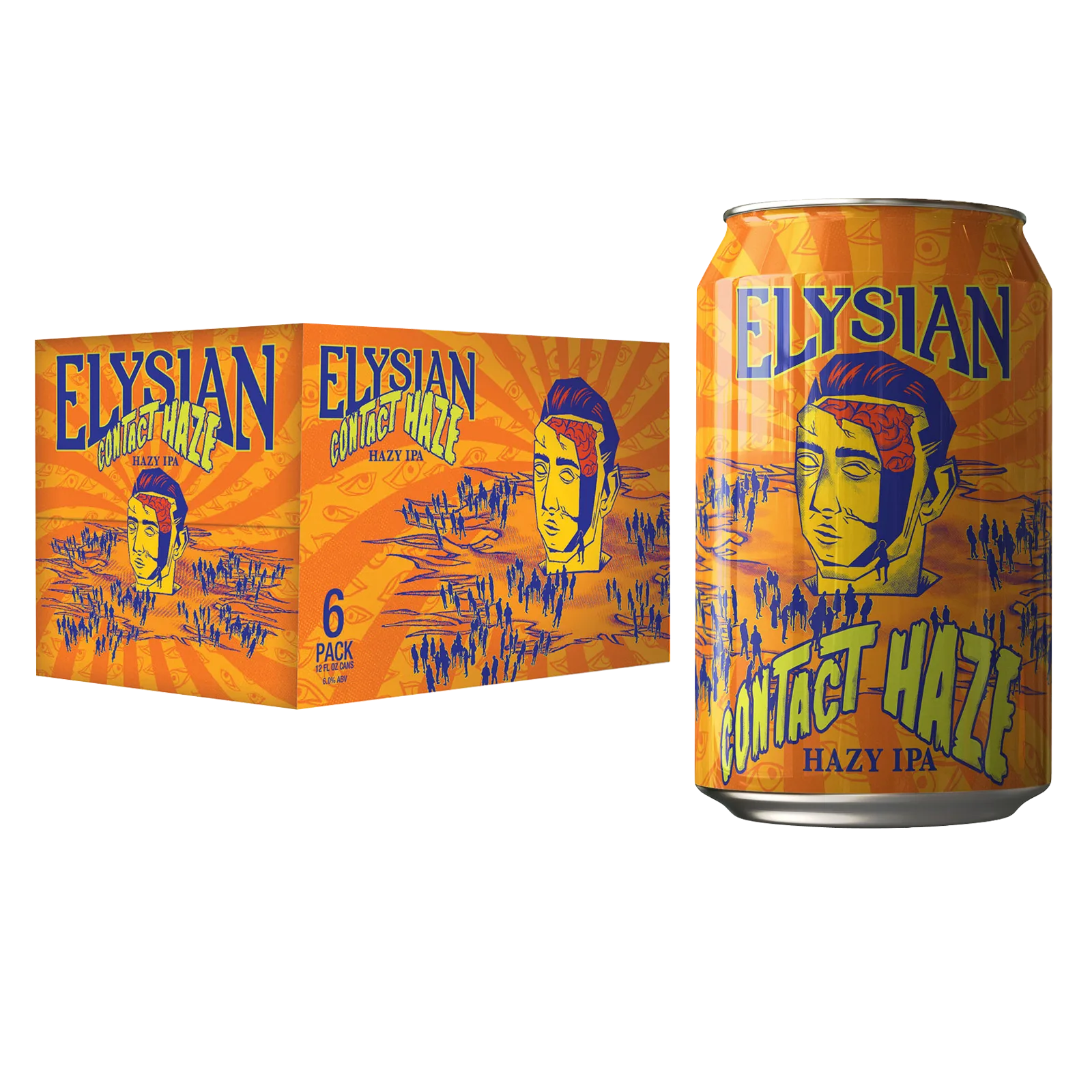 Elysian Contact Haze 6pk Can 6.0% ABV