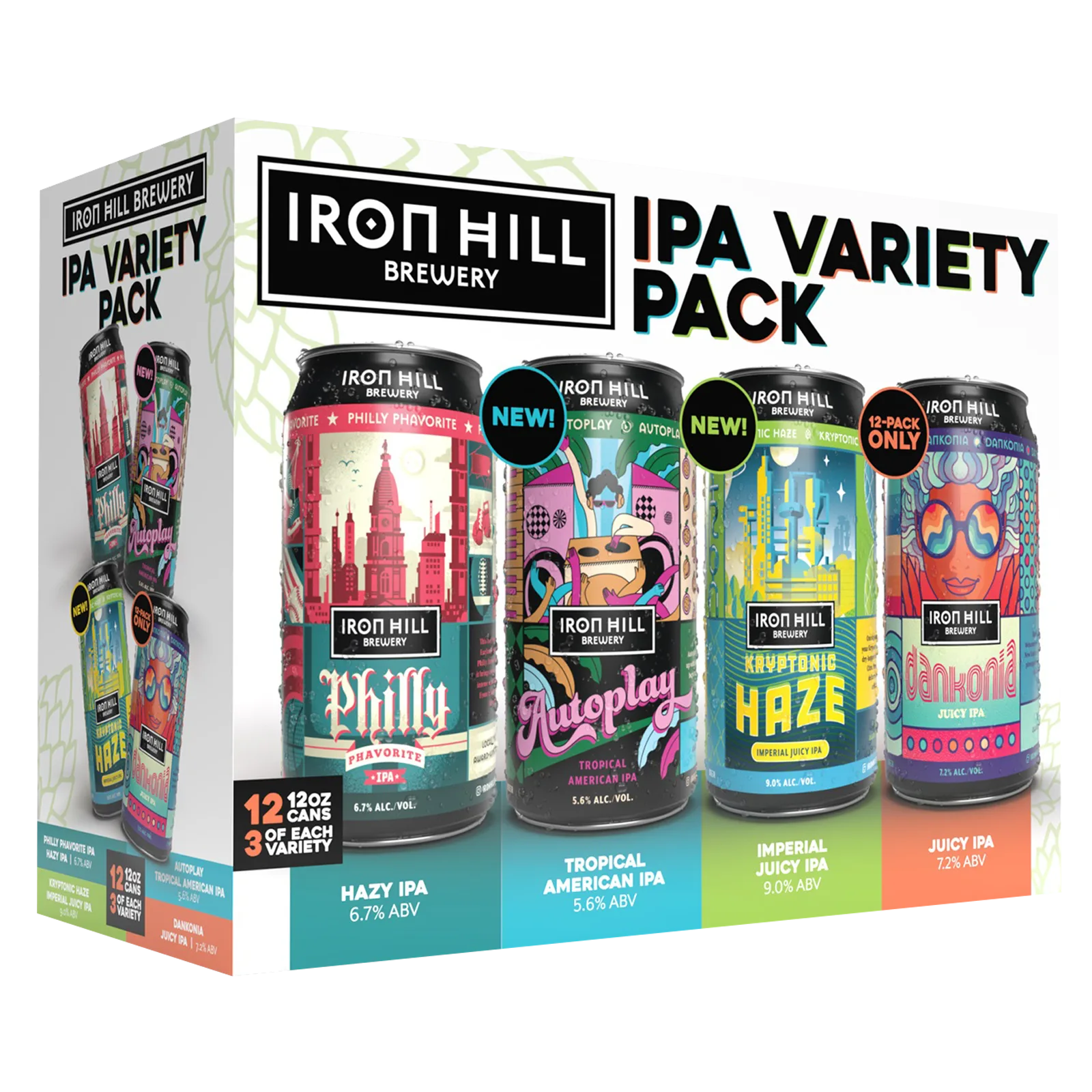 Iron Hill Variety IPA 12pk Can 9% ABV