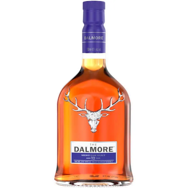 The Dalmore Sherry Cask Select 12 Year Old Highland Single Malt Scotch 750Ml