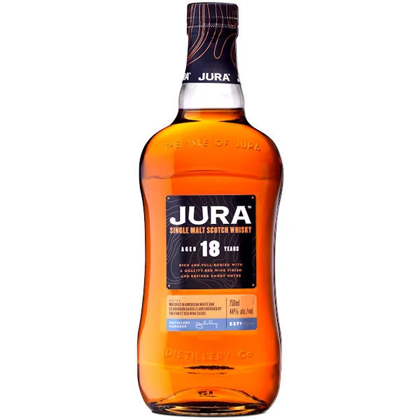Jura 18 Year Old Single Malt Scotch 750Ml