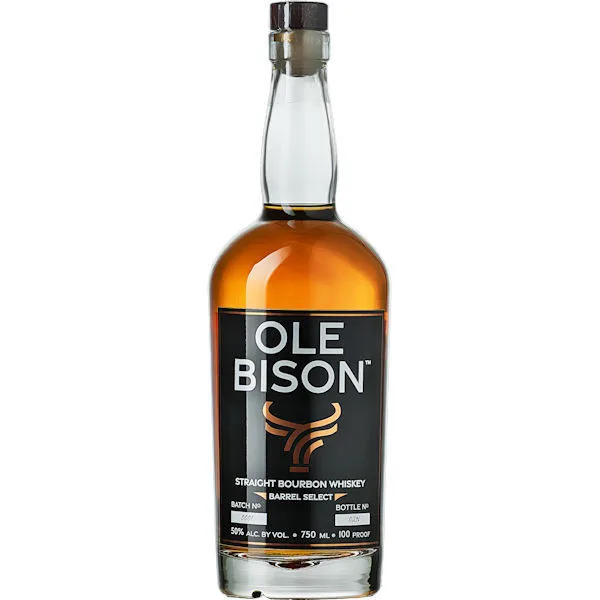 Ole Bison Barrel Select Straight Bourbon Whiskey 750Ml