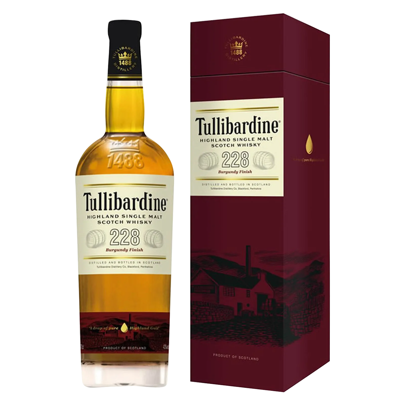 Tullibardine 228 Burgundy