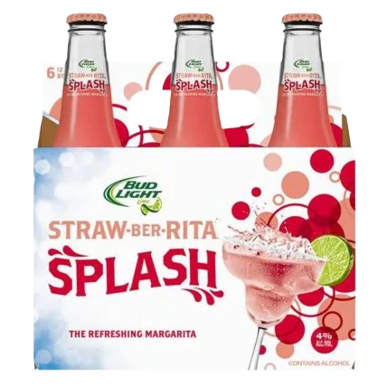 Bud Light Straw-Ber-Rita Splash (6PKB