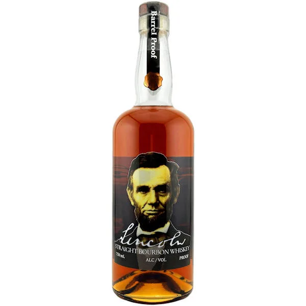 Lincoln Barrel Proof Straight Bourbon Whiskey 750Ml