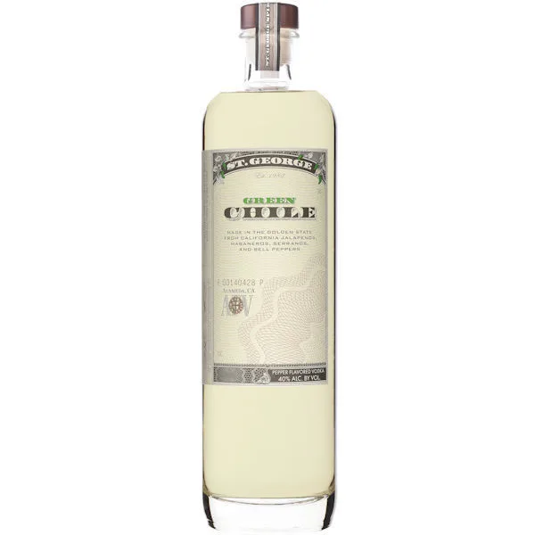 St George Green Chile Vodka 750Ml