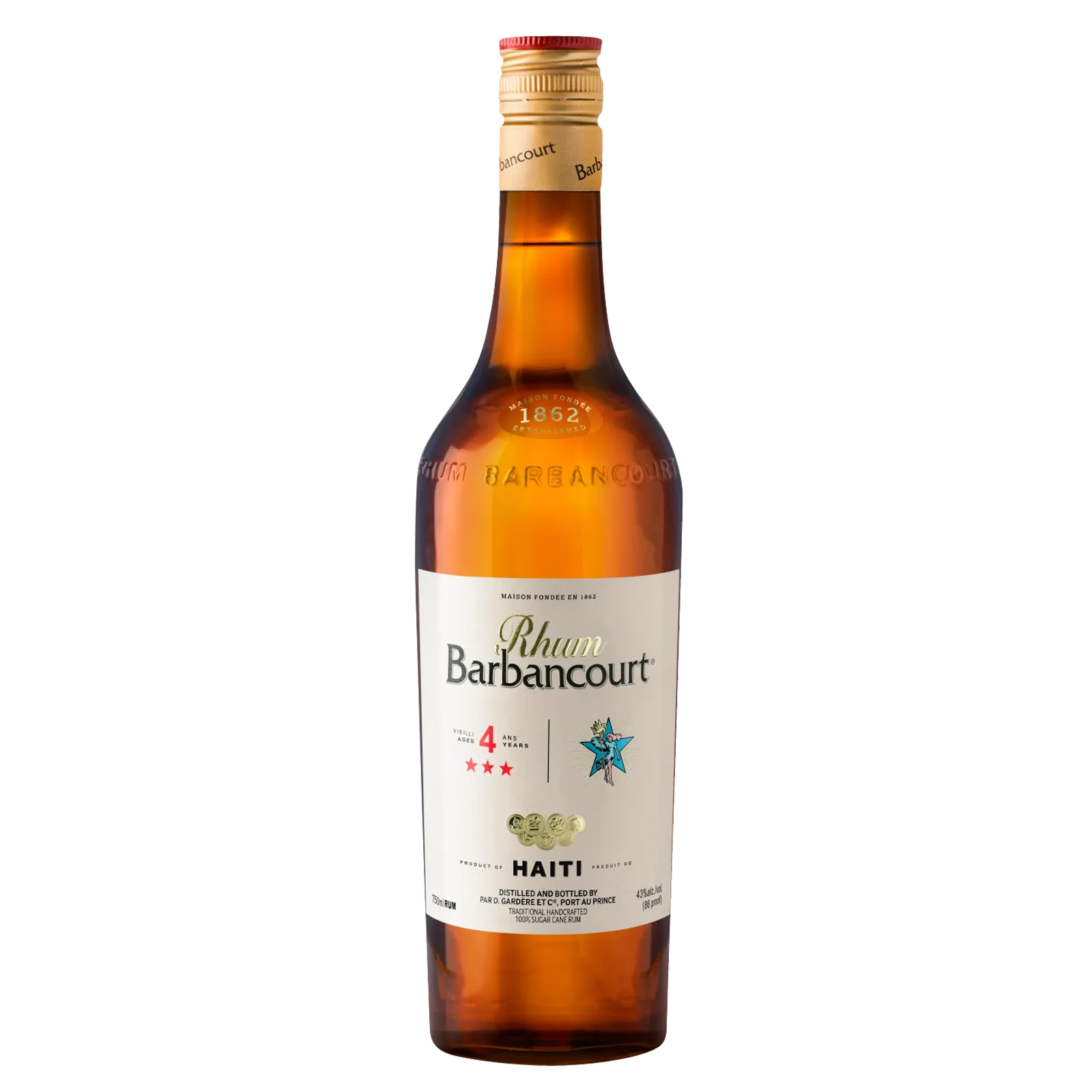 Rhum Barbancourt 4 Year