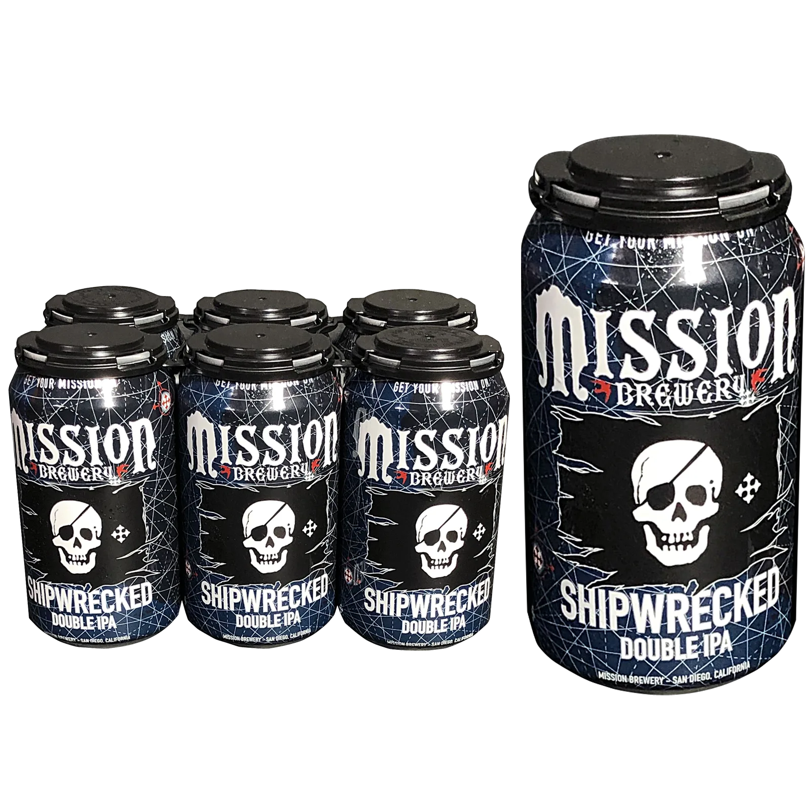 Mission Brewery Shipwrecked Double IPA 6pk Cans