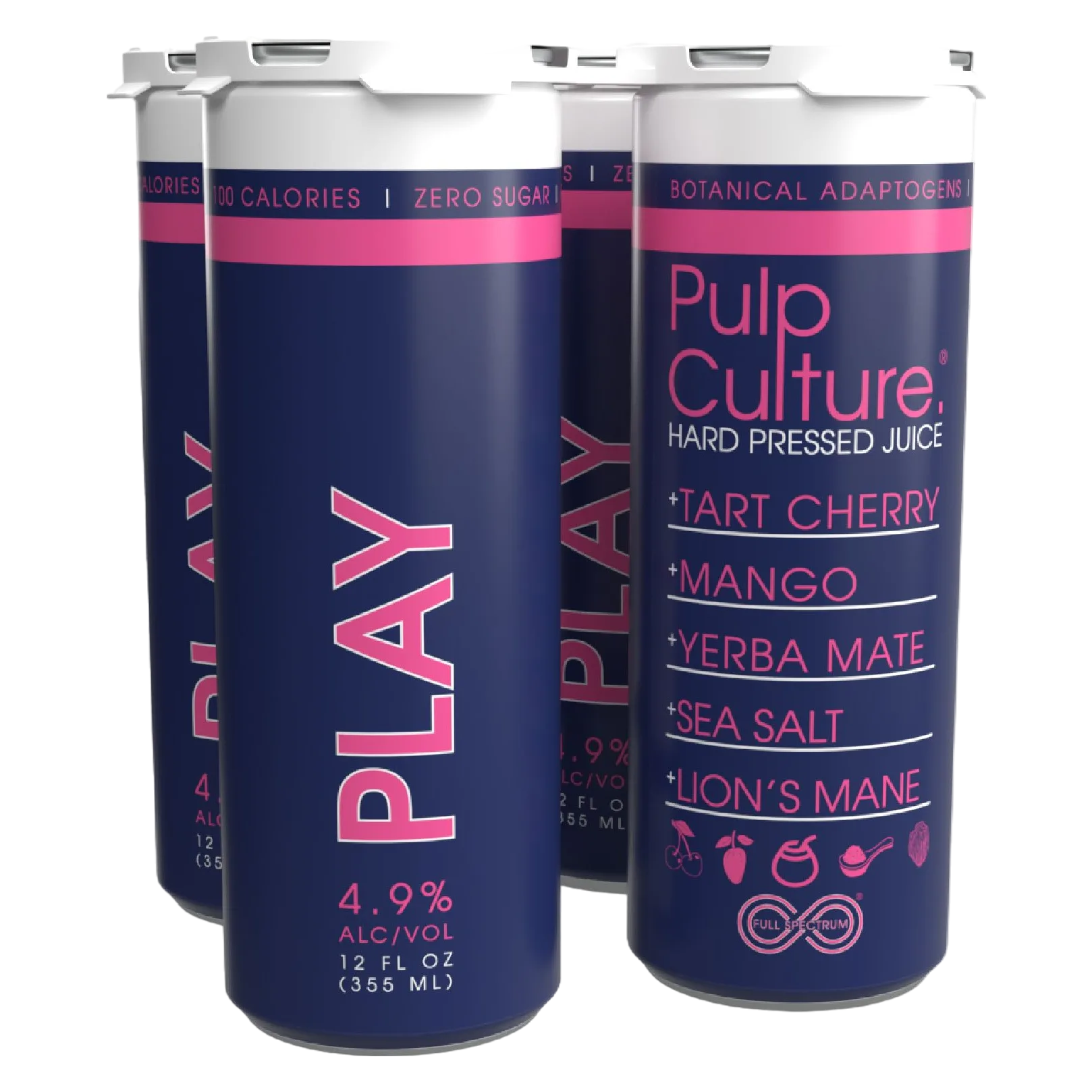 Pulp Culture Hard Pressed Juice Play 4pk 12oz
