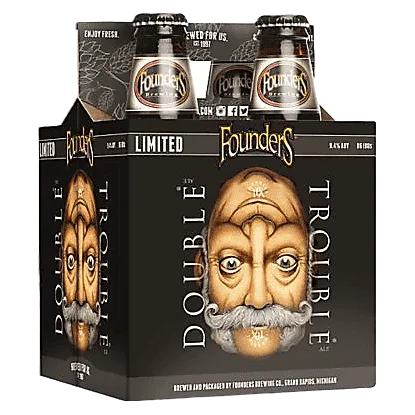 Founders Brewing Double Trouble Imperial IPA 4pk Btl