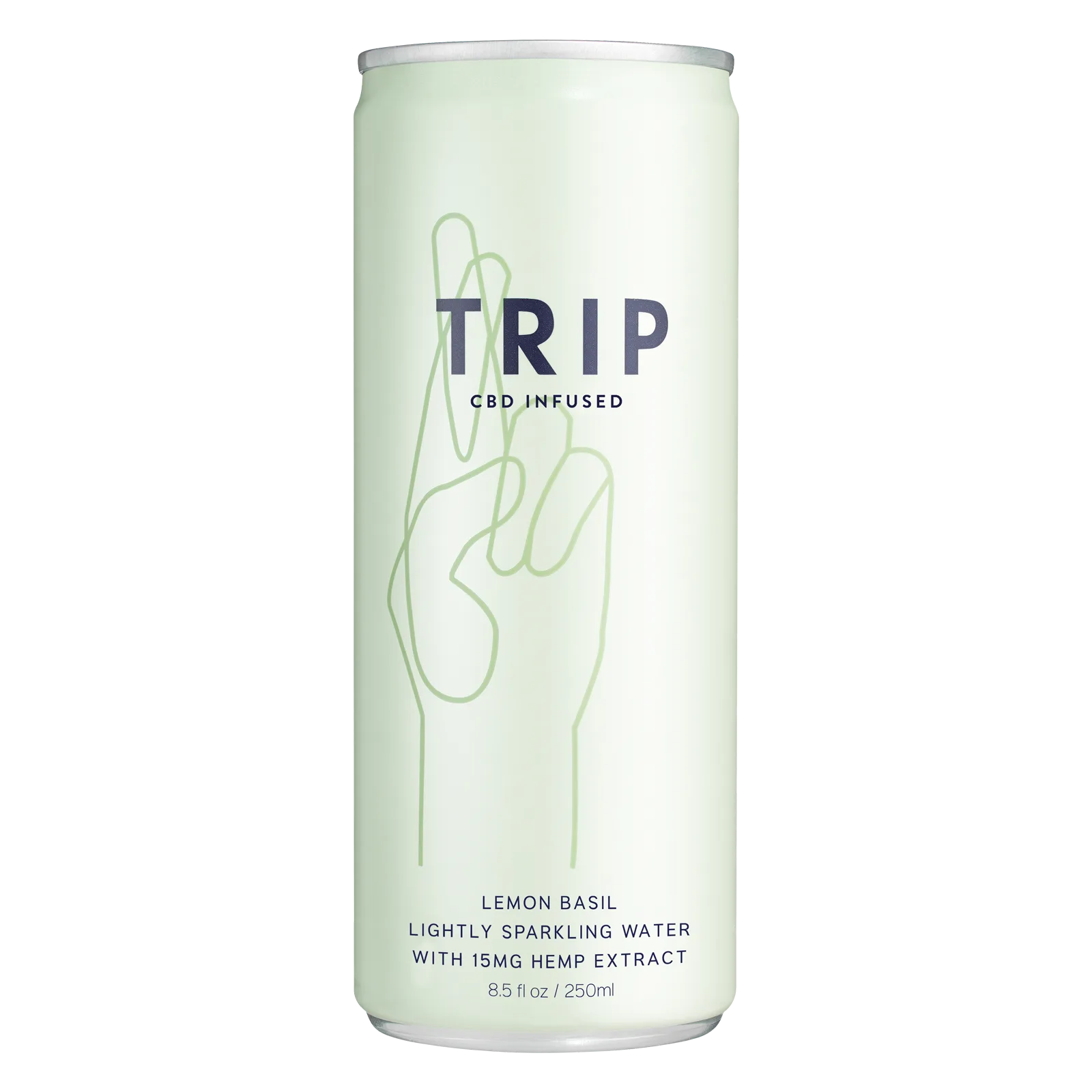 TRIP Lemon Basil CBD Infused Drink 8.5oz Can