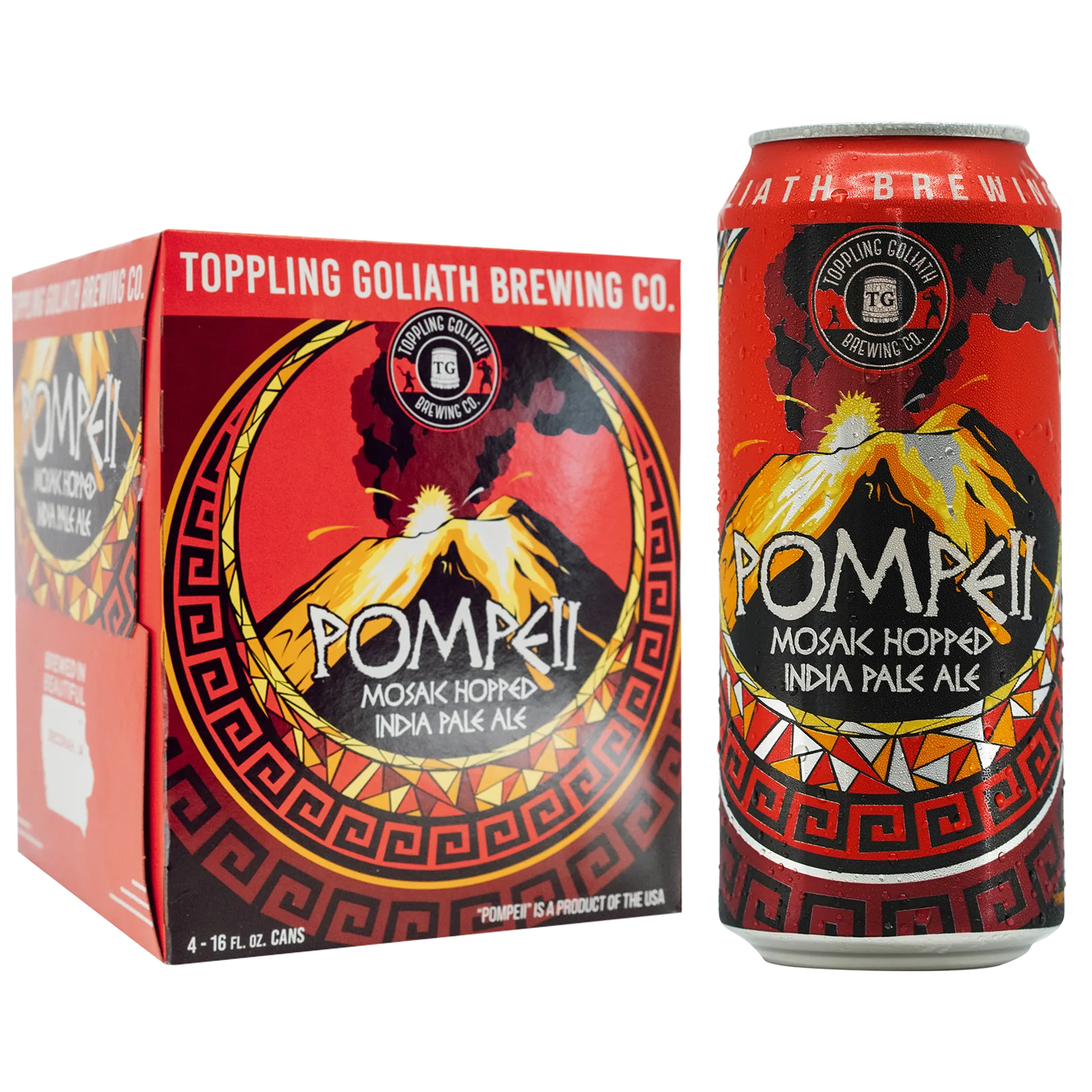 Toppling Goliath Pompeii IPA 4pk 16oz Can 6.2% ABV