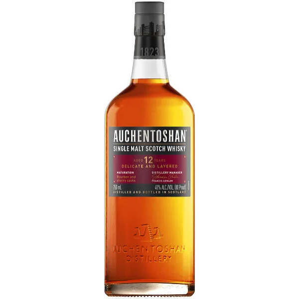 Auchentoshan 12 Year Old Lowland Single Malt Scotch 750Ml