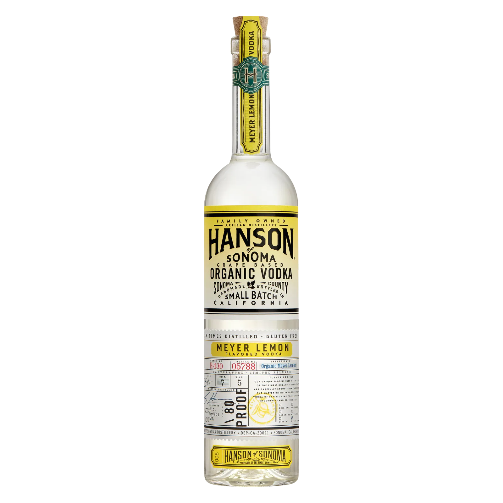 Hanson Organic Meyer Lemon Vodka
