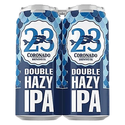 Coronado Brewing Company 23rd Anniversary Double Hazy IPA (4PKC