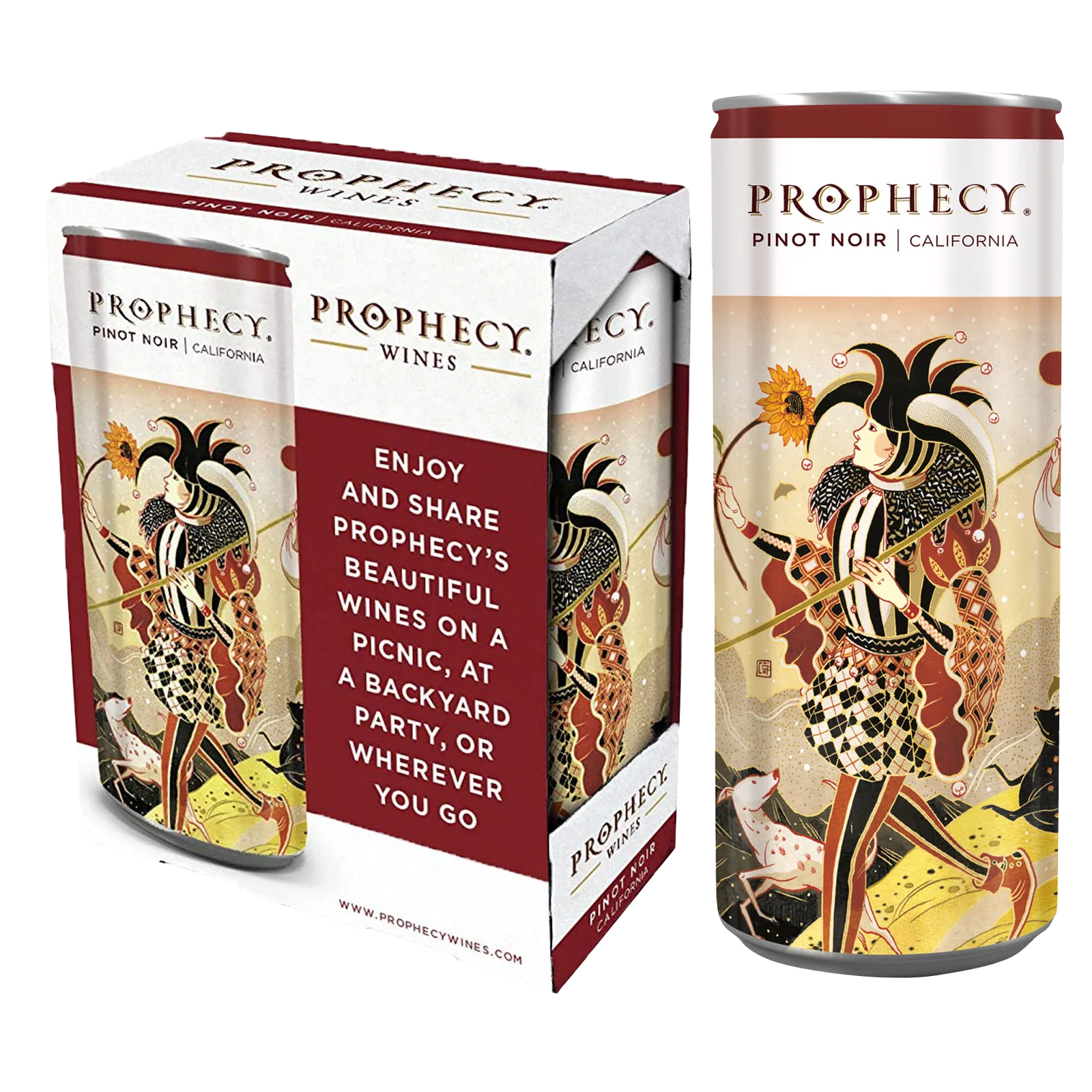 Prophecy Pinot Noir 2pk 250ml Can