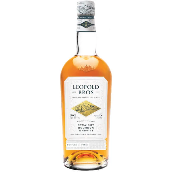 Leopold Bros 5 Year Old Bottled In Bond Straight Bourbon Whiskey 750Ml
