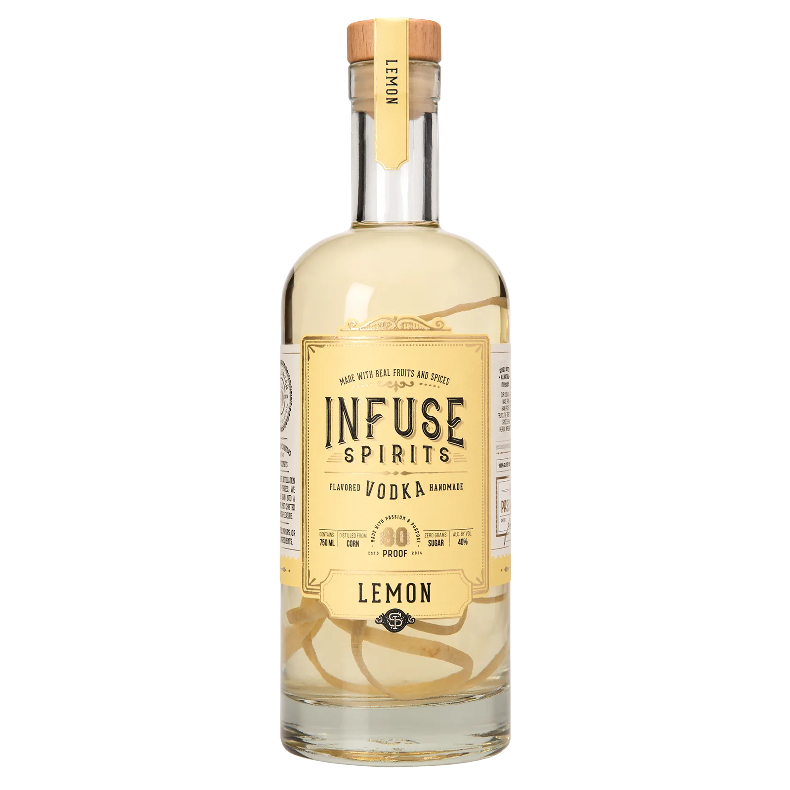 Infuse Spirits Lemon Vodka