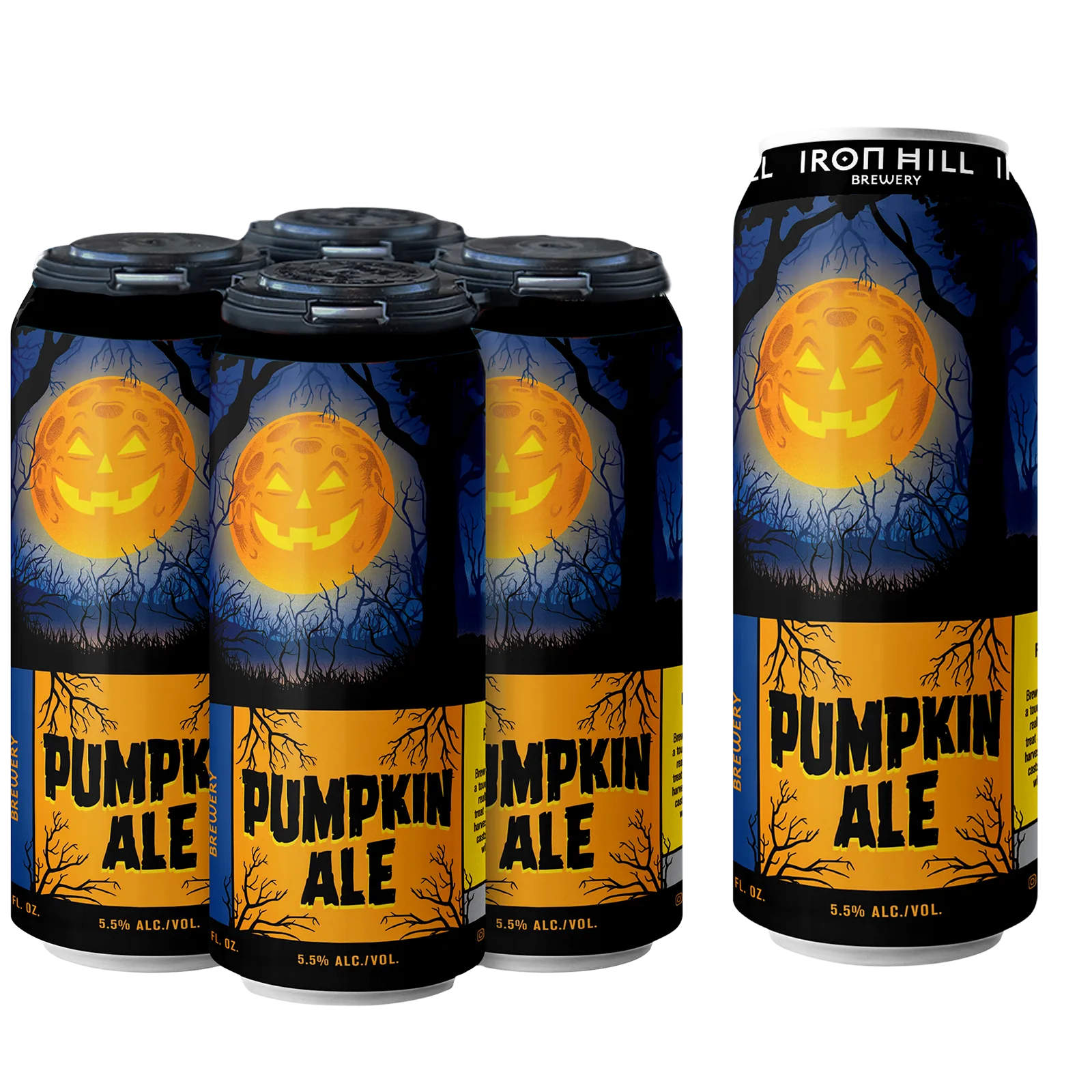 Ironhill Pumpkin Ale 4pk 16oz Can 5.5% ABV