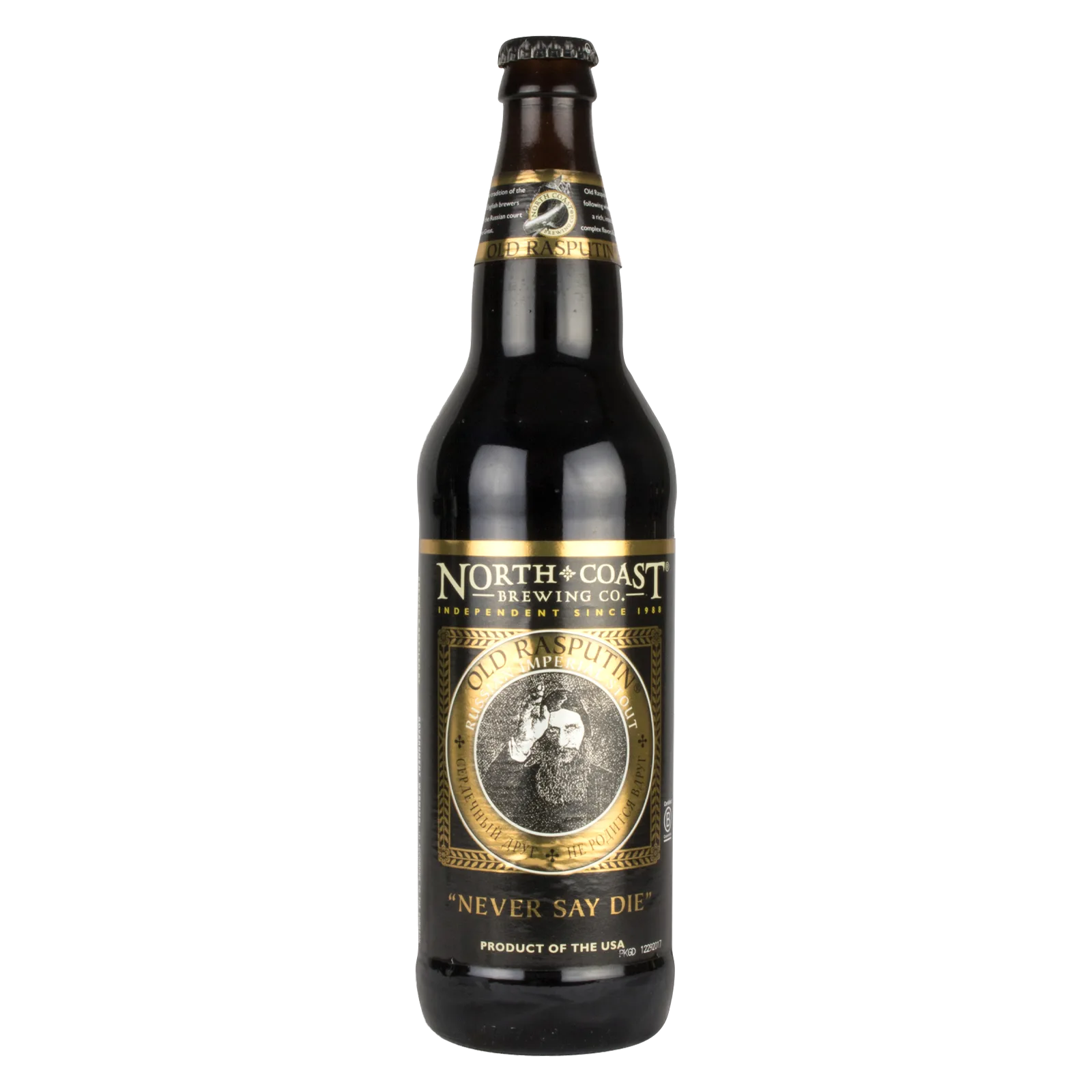 North Coast Brewing Co. Old Rasputin Single 22oz Btl