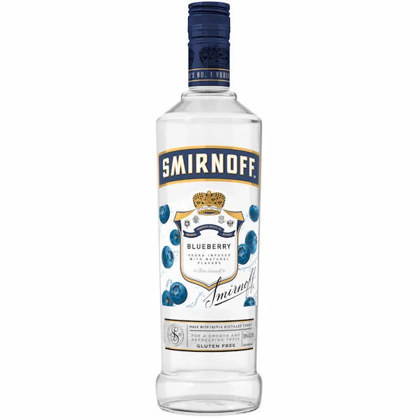 Smirnoff Blueberry Vodka 750Ml
