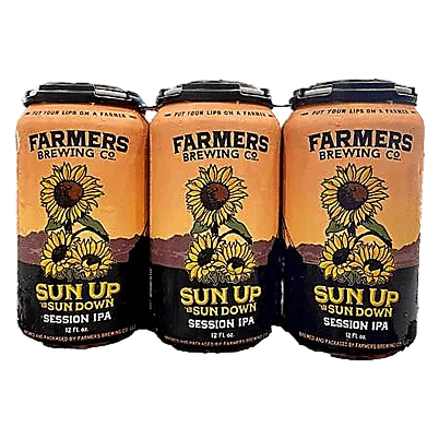 Farmers Brewing Sun Up 'til Sun Down IPA 6pk Can