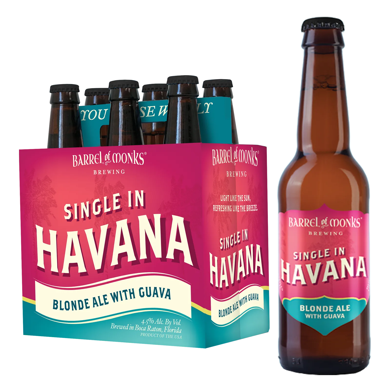 Barrel of Monks Single in Havana 6pk Btl 4.5% ABV