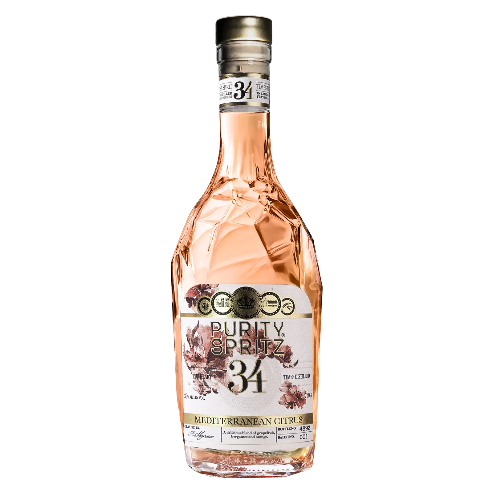 Purity Vodka Spritz Mediterranean Citrus