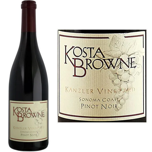 Kosta Browne Kanzler Vineyard Sonoma Coast Pinot Noir 2017