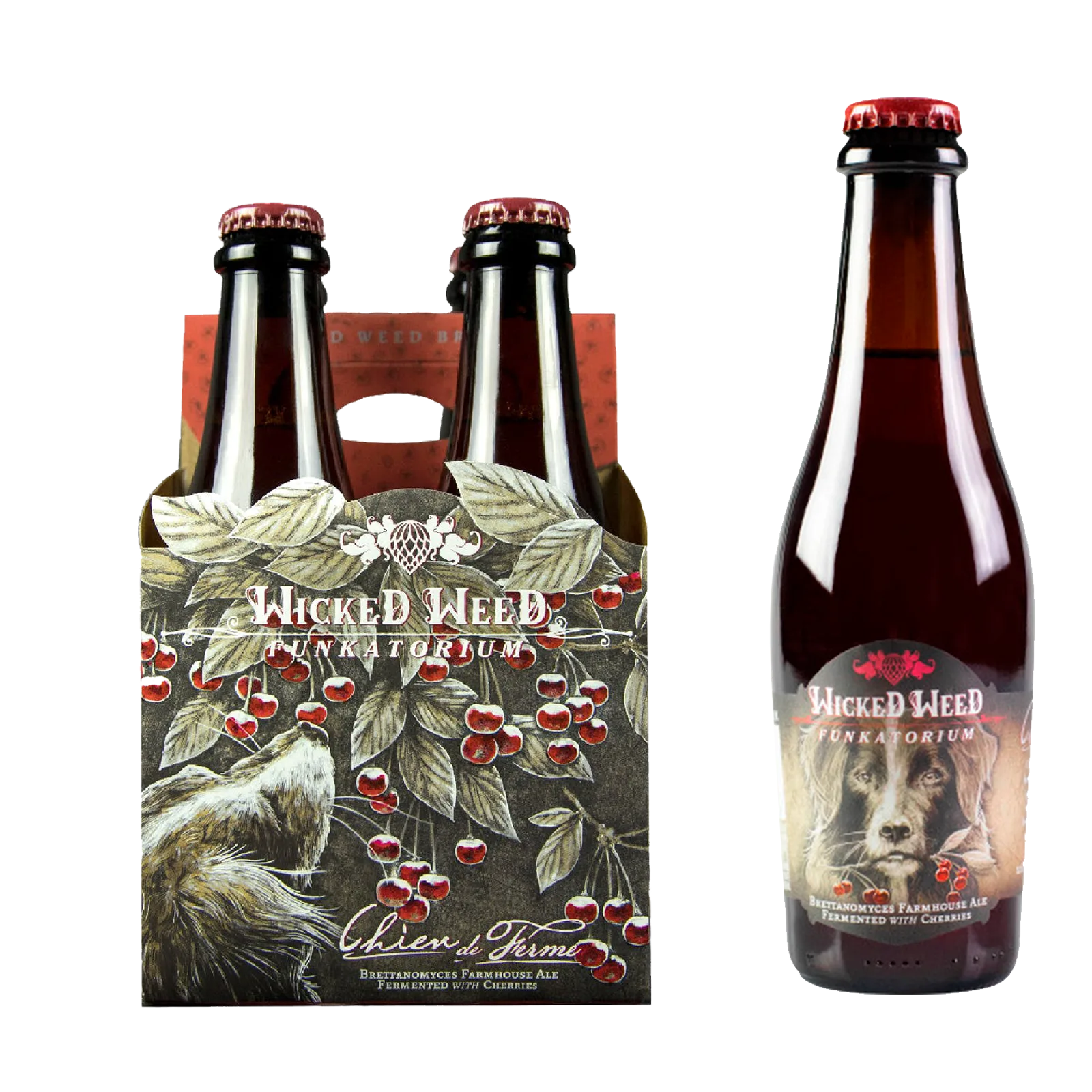 Wicked Weed Ferme de la Chien Sour 4pk Btl 5.8% ABV