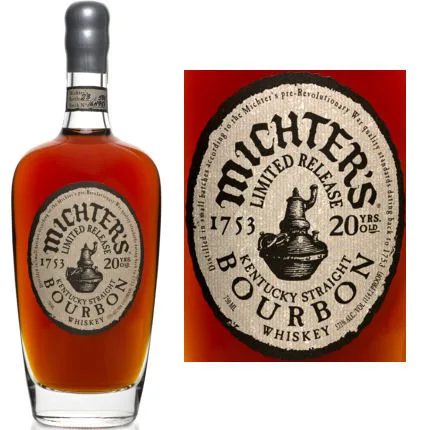 Michters Limited Release 20 Year Old Straight Bourbon Whiskey 750Ml