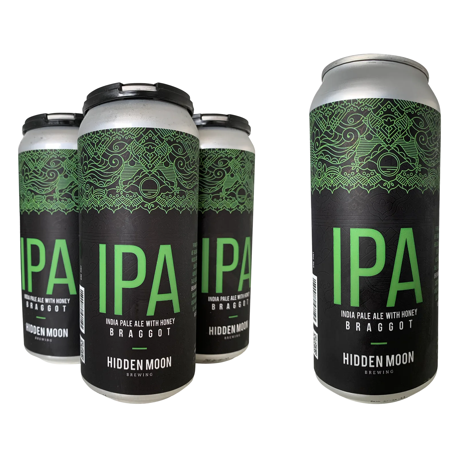 Hidden Moon Brewing Ipa With Honey (4Pkc