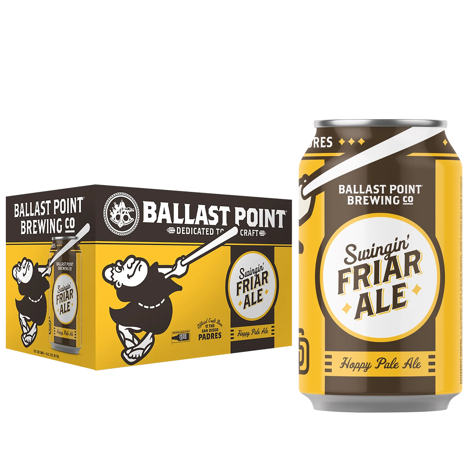 Ballast Point Brewing Swingin' Friar Ale 6pk Can