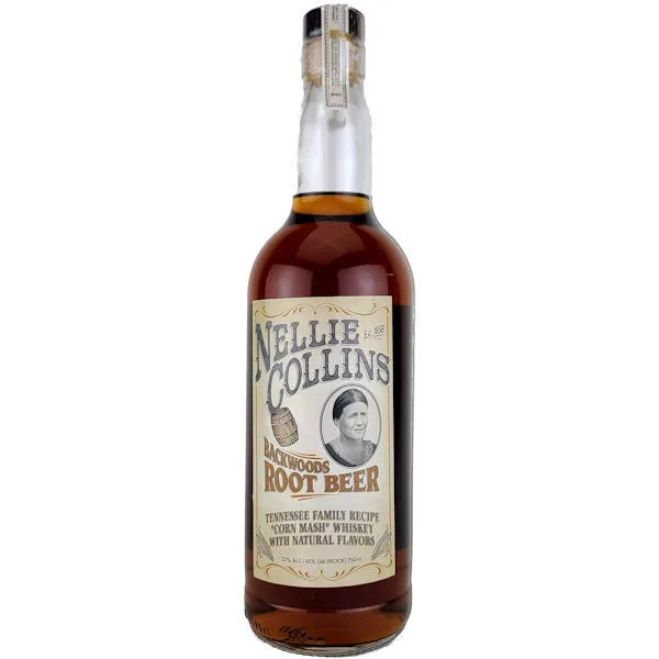 Nellie Collins Backwoods Root Beer Whiskey 750Ml